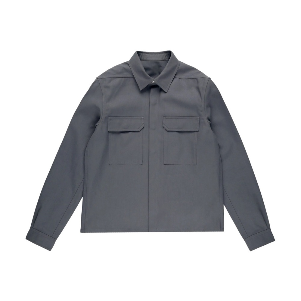 Rick Owens Gray Lightweight Jacket